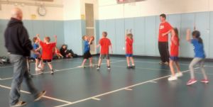 Kinder Basketball League back in action after long layoff, 3/2/2013